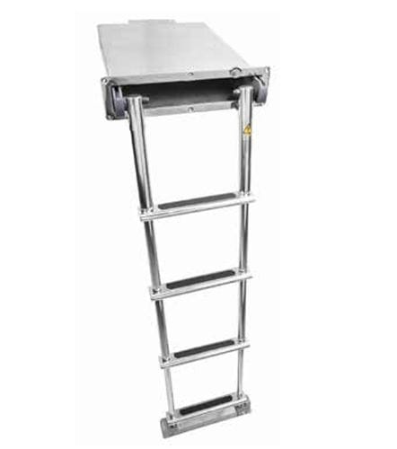 Escada para barco - 01.0748 - TR INOX - retrátil / telescópica / de banho