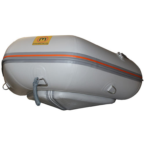 Barco inflável dobrável - Airmat - Orange Marine - máx. 5 pessoas / com fundo inflável / com quilha inflável