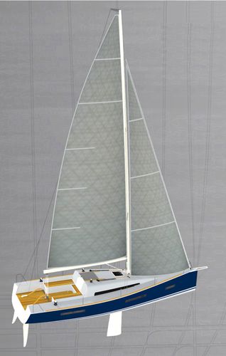 Veleiro de cruzeiro e regata - ROSSO 35  - CHANTIER DES ILEAUX