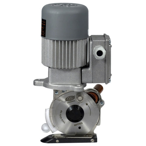 Máquina de corte com faca rotativa - GRT-MINIV - Rasor Elettromeccanica - elétrica / têxtil / para couro