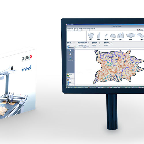 Software de gestão - MindCUT - Zünd Systemtechnik AG - de aproveitamento / de visualização / de design