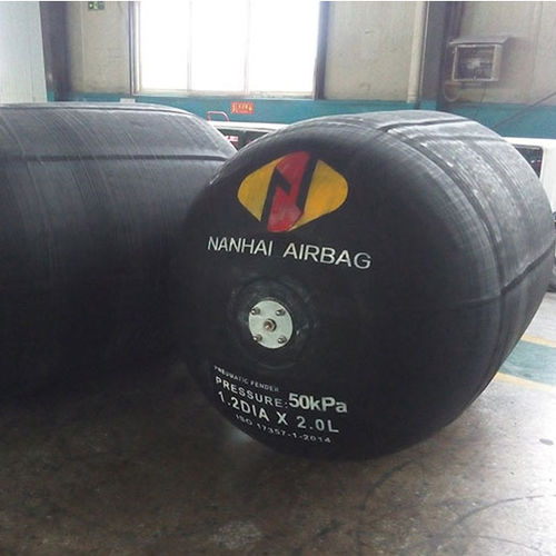 Defensa para rebocador - Sling Type - Shandong Nanhai Airbag Engineering Co.,Ltd - para navio / para cais / cilíndrica