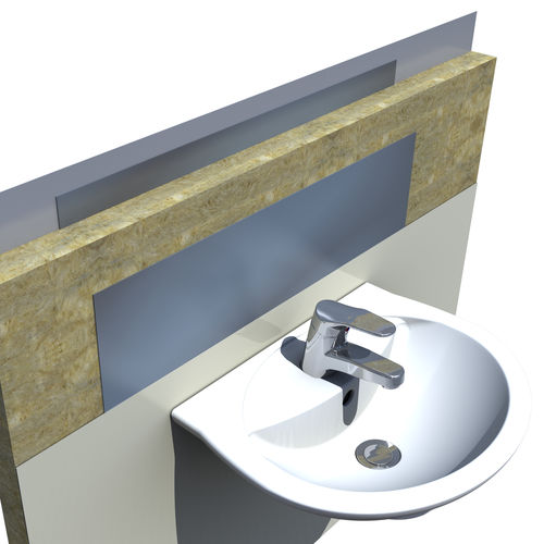 Painel sanduíche para divisória de navio - PANEL REINFORCED - PANELFA S.L.U - em lã mineral / em aço