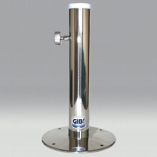 Base para assento para barco - 170P/INOX - GIBI Marine - em aço inoxidável