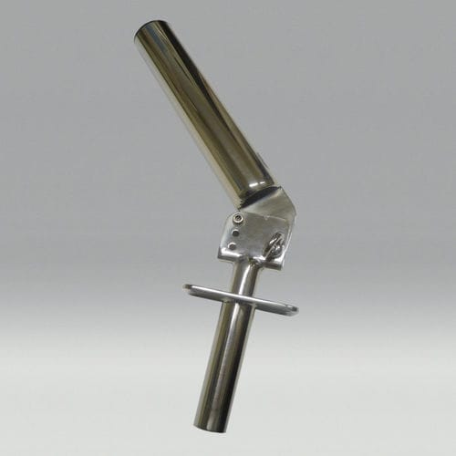 Suporte para vara de pesca para barcos - 131/COMBAT - GIBI Marine - orientável / em aço inoxidável