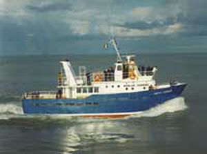 Barco profissional barco de passageiros - Happy Hooker - Arklow - com motor de centro