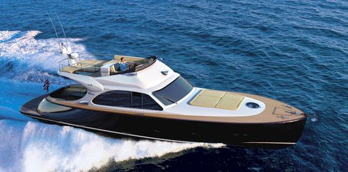 Iate a motor de cruzeiro - Legend 56 Fly - Seven Seas Yachts - com flybridge / com casco de planeio