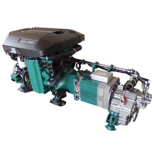 Sistema de propulsão para navio - Volvo Penta - TEMA - híbrido diesel-elétrico