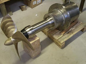 Propulsor fixo - MSubs - para AUV / de ROV / CC