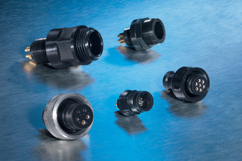 Conector elétrico - GRE - Teledyne D.G.O'Brien - submarino / 10 contatos / 2 contatos