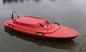 Drone marítimo para estudos oceanográficos - Q-BOAT 1800D - The Oceanscience Group - de controle remoto / minimonocasco