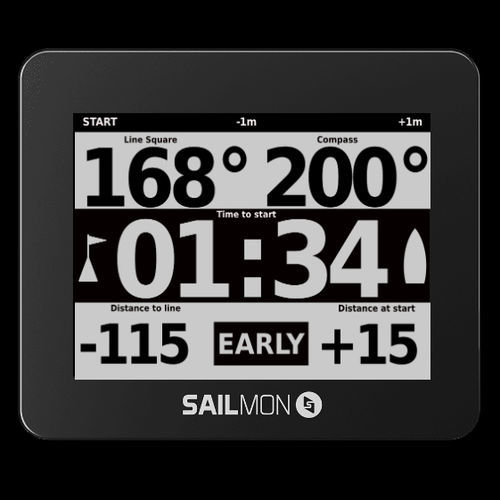 Instrumento multifuncional anemômetro - MAX - Sailmon GmbH  - bússola / GPS / barquinha