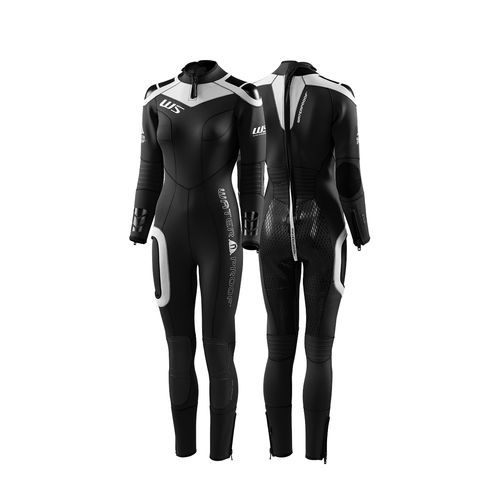 Roupa completa de neoprene de mergulho - W5 - Waterproof Diving GmbH  - de mangas longas / em peça única / 3,5 mm