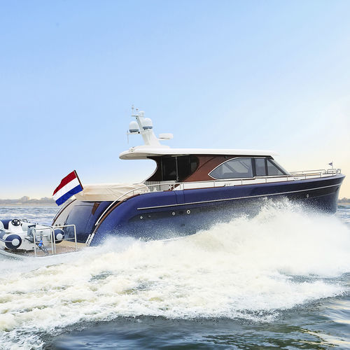 Iate a motor de cruzeiro - 60S PERFORMANCE - Steeler Yachts - trawler / clássico / com hard-top