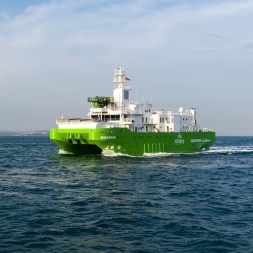 Navio de apoio offshore para parque eólico - GROENEWIND - Cemre Shipyard - catamarã / BV