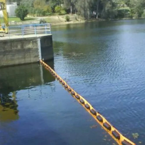 Barreira de contenção - GRINTEC  - SORBCONTROL - permanente / em espuma / para porto