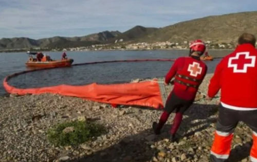 Barreira de contenção - GRINTEC Beach - SORBCONTROL - inflável