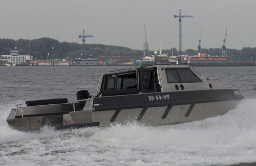 Barco profissional barco-patrulha - PATROL 100  - STORMER MARINE - a diesel / em alumínio