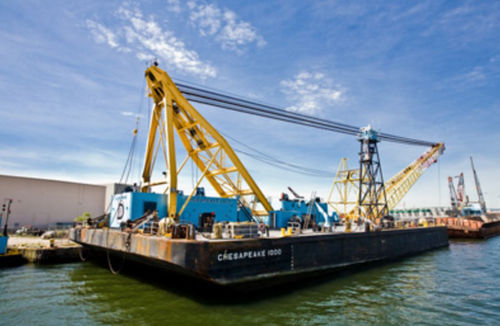 Barcaça-guindaste - Chesapeake 1000 - Donjon Marine