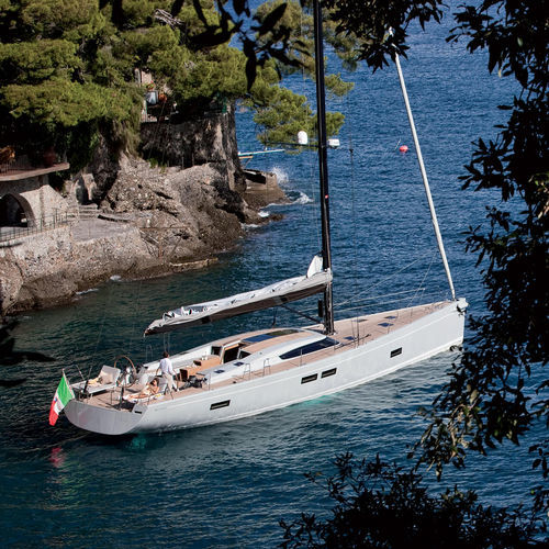 Iate à vela de cruzeiro - A66 - Advanced Yachts - 2 cabines / de popa aberta / com duas rodas de leme