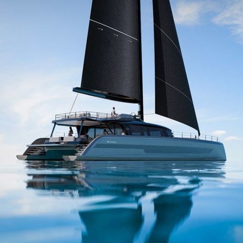 Catamarã - AC72 - Advanced Yachts - de cruzeiro