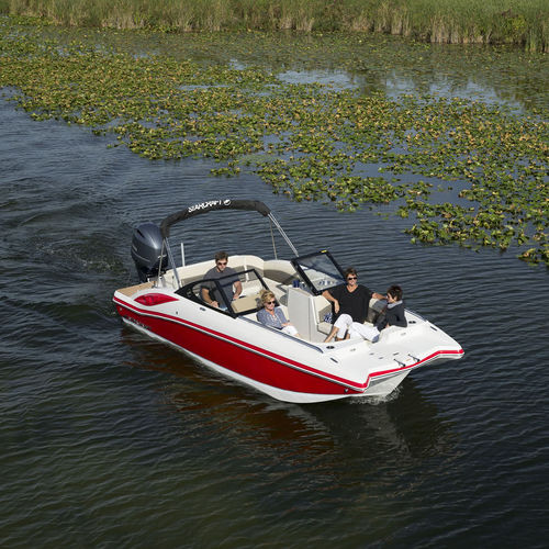 Deck-boat com motor de popa - 210 OB SCX EXT - Starcraft - máx. 12 pessoas