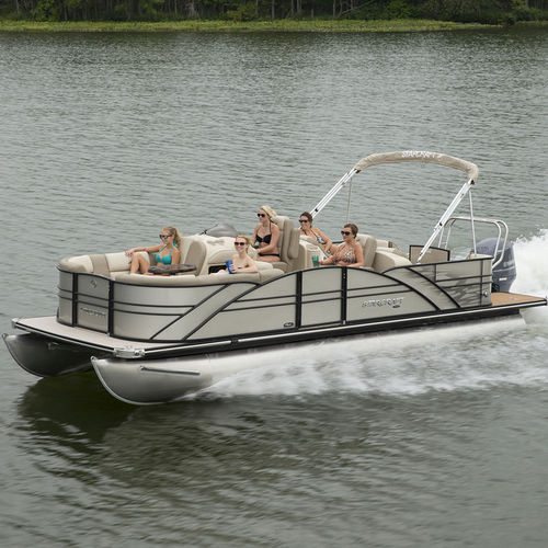 Pontoon boat com motor de popa - MX 23 L - Starcraft - máx. 13 pessoas
