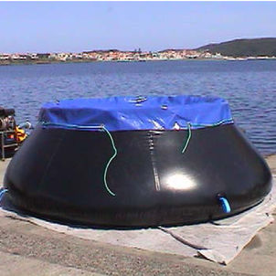 Tanque de líquido - LAMOR - de armazenamento temporário / autoportante / portátil