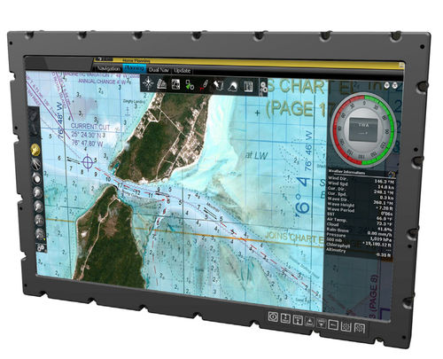 Monitor náutico - Mil-Spec 24 - MarineNav Ltd. - sistema de navegação / PC