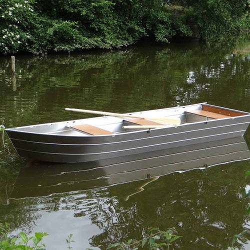 Bote com motor de popa - 385  - La Maltière - Alu Speed Boat - open / com console central / para pesca