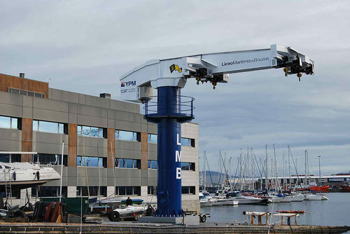 Guindaste para marina - COUNTERWEIGHT - YPMarinas - giratório de coluna