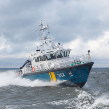 Navio-patrulha - KBV 312 - Baltic Workboats AS - em alumínio / costeiro