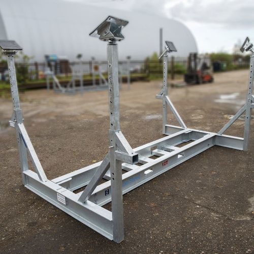 Berço de apoio para barco - Reecon Steel - ajustável / fixo / móvel