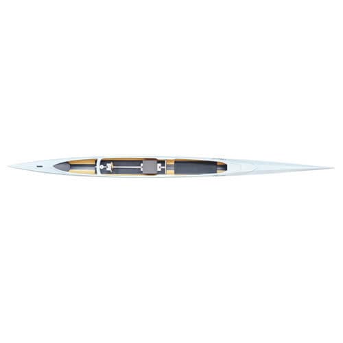 Barco de remo canadense - Zhejiang Huaao Boat Technology Co., Ltd - single skiff