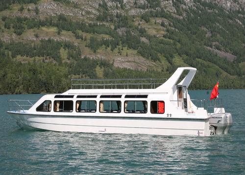 Barco profissional barco de passageiros - YB-1428 - Changzhou Youbang Boat Co., Ltd. - barco-patrulha / com motor de centro
