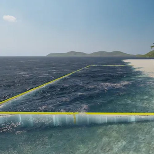 Barreira de contenção de sedimentos - GSC 300 - Geoseas Marine Protection and Demarcation Products Manufacturing LLC - flutuante