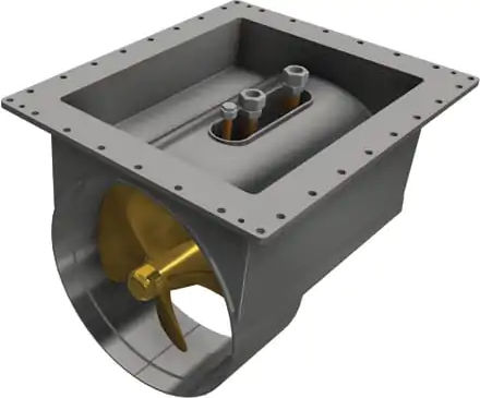 Propulsor de proa - BT series - Petec Services - de embutir / para navio / hidráulico