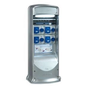 Torre de distribuição elétrica - Geo Smart - CLOUDENERGY S.R.L. - para píer / IP56 / autoextinguível