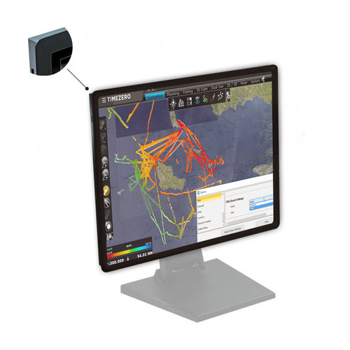 Monitor náutico - IET15 - seatronic - multifuncional / 15" / com tela sensível ao toque