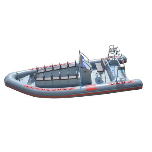 Barco profissional barco-patrulha - 700 - MerVista Boat - barco salva-vidas / barco de pesca profissional / com motor de popa