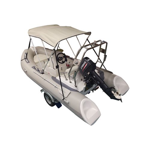 Barco inflável com motor de popa - 390 - MerVista Boat - semirrígido / open / com console central
