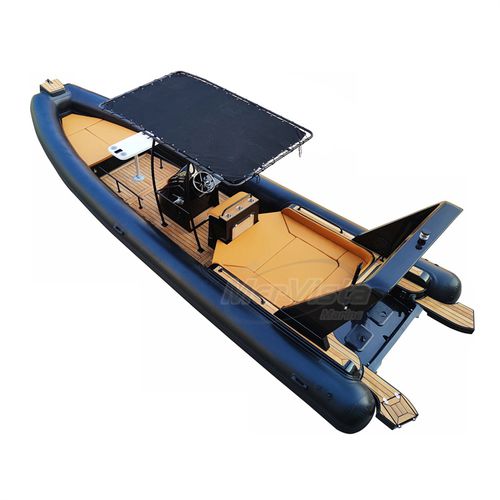 Barco inflável com motor de popa - 860 - MerVista Boat - bimotor / semirrígido / open
