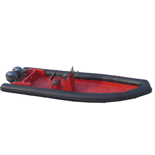 Barco inflável com motor de popa - 880 - MerVista Boat - bimotor / semirrígido / open