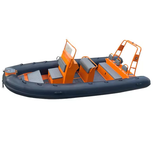 Barco profissional barco-patrulha - 560 Luxury - MerVista Boat - barco salva-vidas / com motor de popa / em alumínio