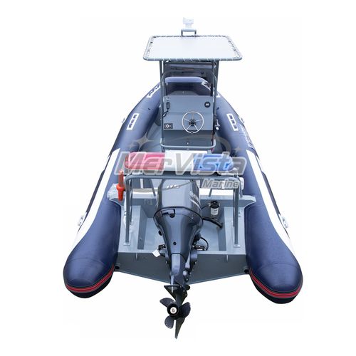 Barco inflável com motor de popa - 600 - MerVista Boat - semirrígido / open / com console central
