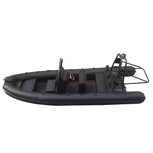 Barco profissional barco-patrulha - 580 - MerVista Boat - barco salva-vidas / com motor de popa / em alumínio