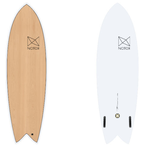 Prancha de surf Fish - neotwin - Notox - híbrida / nível avançado / para nível intermediário