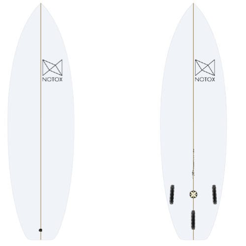 Prancha de surf híbrida - Boulon - Notox - nível avançado / para nível intermediário