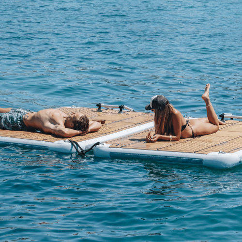 Plataforma inflável - Cubiertas Náuticas Espumadas S.L. / SeaDek - para barco