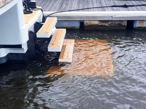 Escada para iate para plataforma de popa - Aquastairs™ - Davco